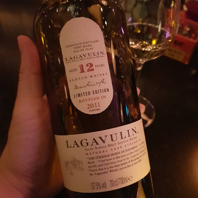 Lagavulin 12, 2011, 57.5% abv.