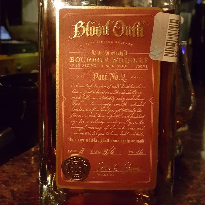 Blood Oath, Pact 2, 49.3% abv.