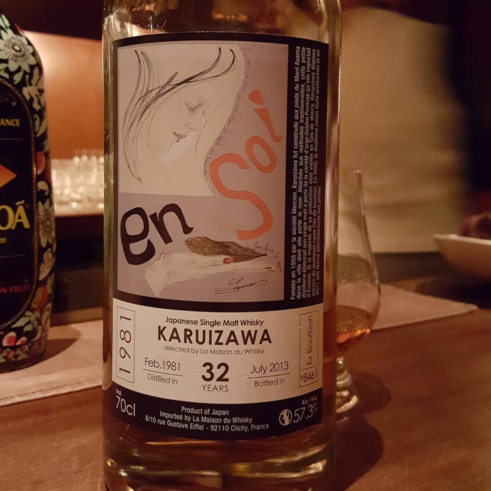 Karuizawa 32 years old, 1981-2013, Selected by LMDW, "en soi", Ex-Bourbon Cask No. 8461, 57.3% abv.