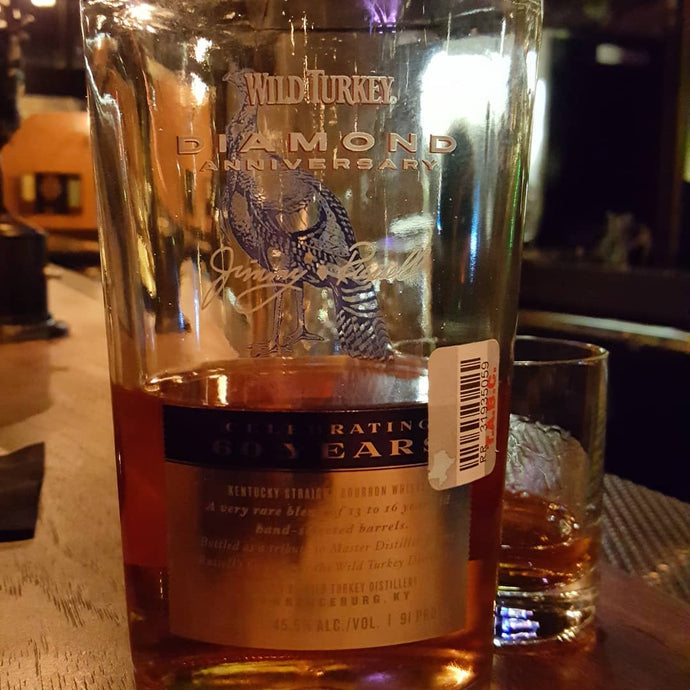 Wild Turkey, Diamond Anniversary, 45.5% abv.