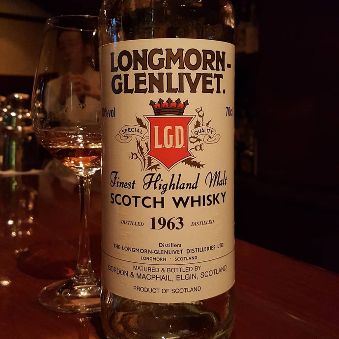 Longmorn-Glenlivet, 1963-2003, Gordon & MacPhail, 40% abv.