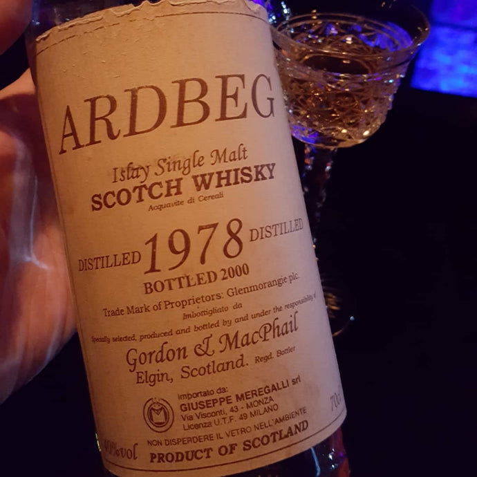 Ardbeg 1978-2000, Gordon & Macphail, Meregalli import, 40% abv.