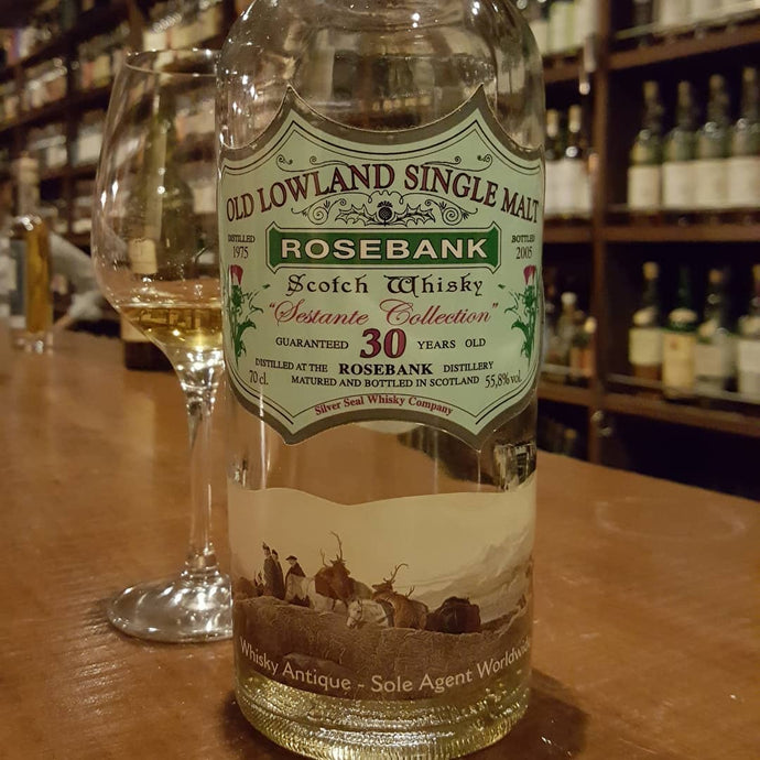 Rosebank 30, Silver Seal Whisky Company, Sestante Collection, 1975-2005, 12/180, 55.8% abv.