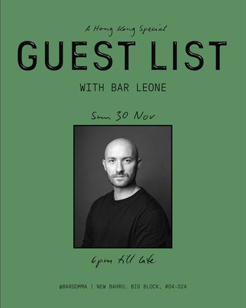 Asia's Number One Bar Leone Takes Over Bar Somma for One Night Only