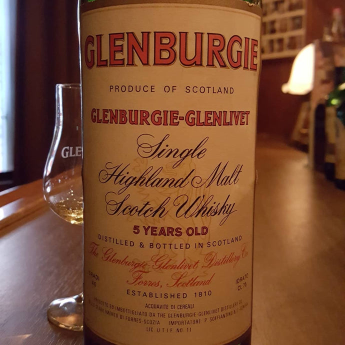 Glenburgie 5, Italian import, 40% abv.