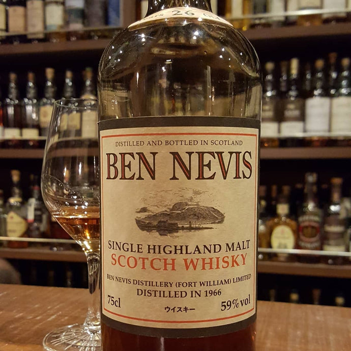 Ben Nevis 26, d.1966, Bottle 61, 59% abv.