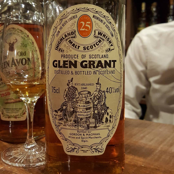 Glen Grant 25, d.1980s (d.1985?), Gordon & MacPhail, 40% abv.