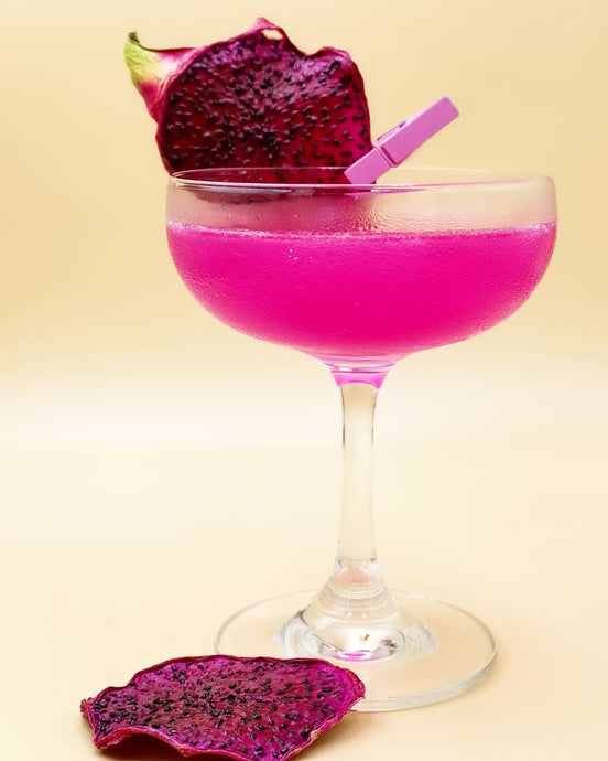 Dragonfruit and Lychee Daiquri