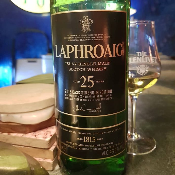 Laphroaig 25yo, b.2015, 46.8% abv.