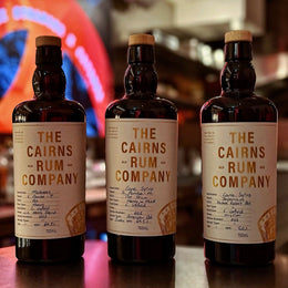 Early Bottlings From Cairns Rum Company Featuring Rare Yeasts