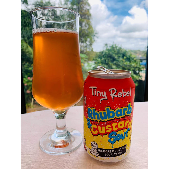 Tiny Rebel Brewing Co - Rhubarb & Custard Sour 🏴󠁧󠁢󠁷󠁬󠁳󠁿