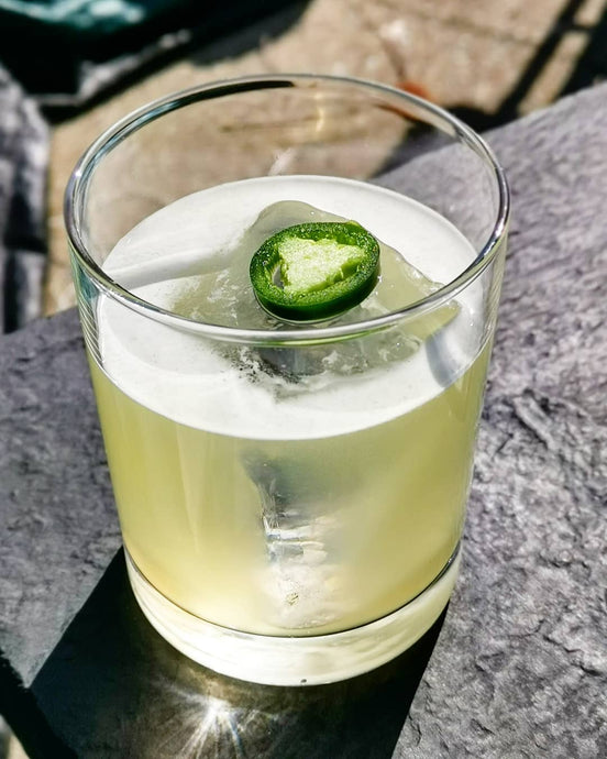 Pineapple Jalapeno Margarita⁣