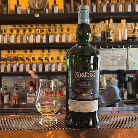 Ardbeg Smoketrails Edisi Manzanilla, 46%, ulasan wiski