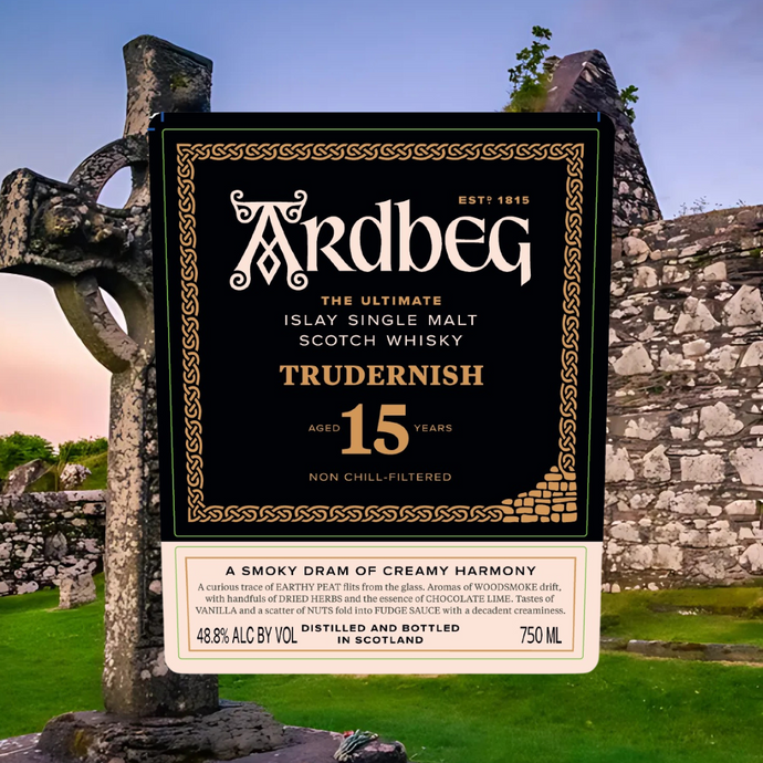 Ardbeg Pays Tribute To Ancient Settlement Trudernish With 15 Year Old Of Chocolate Lime, Dried Herbs & Fudge Sauce