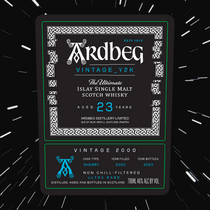 In A Galaxy Far, Far Away... Ardbeg Bottles Vintage Y2K