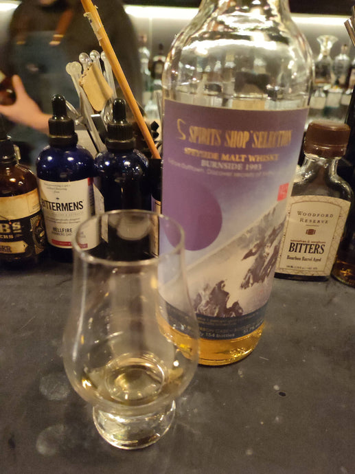 Burnside (Balvenie) 1993, 21 Year Old, bottled by Sansibar for Spirits Shop Selection (Taiwan), 51.7% ABV