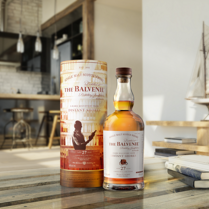 Balvenie Stories Range: A Rare Discovery From Distant Shores 27 Year Old ex-Caroni Rum Cask Finish