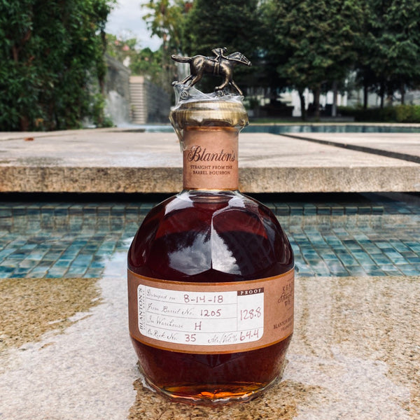 Thẳng từ thùng, Blanton's rượu whisky ngô, 64.4%, OB, NAS, 2018 | Straight From The Barrel, Blanton’s Bourbon, 64.4%, OB, NAS, 2018