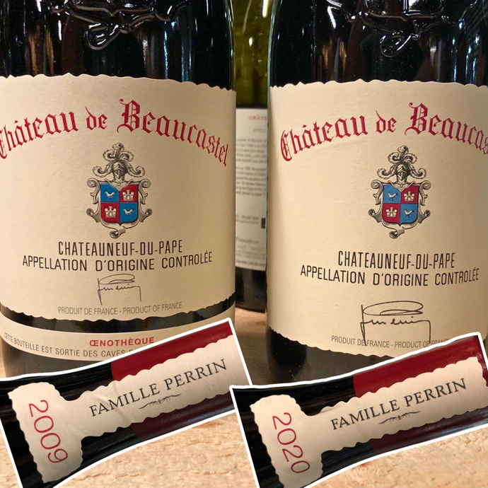 Head To Head Of Two Chateau de Beaucastel Reds From Chateaneuf du Pape