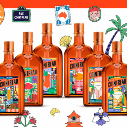 Cointreau Celebrates Six Cities' Cocktail Culture With Limited Edition 6-Bottle Collection