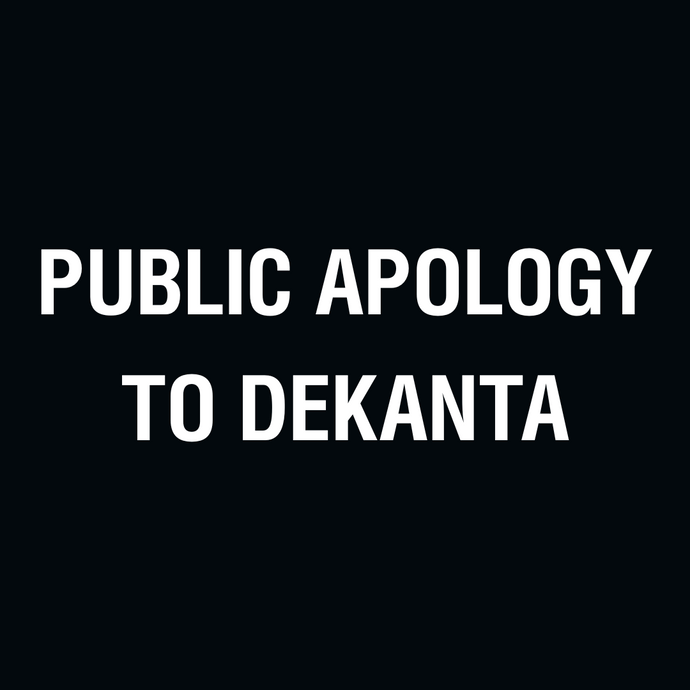 Public Apology and Retraction