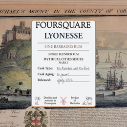 Foursquare Rum Marks Its Return With New Mythical Cities Series, Here's Mark I Lyonesse