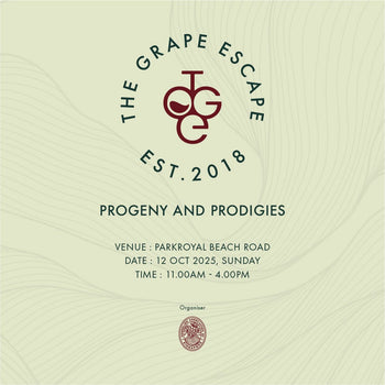 Singapore's Sommelier Association's The Grape Escape Wine Fair & 16th Singapore National Sommelier Competition Is Back For 2025! Early Bird Tickets Out Now!