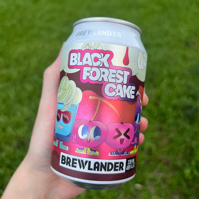 Brewlander Blackforest Cake Pastry Sour, 4.5% ABV