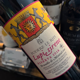 Podere Le Ripi, Lupi e Sirene Riserva, Brunello di Montalcino DOCG