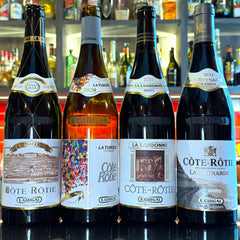 Taste Testing All 4 Wines Of Rhône’s Most Legendary Single Vineyard Syrahs That Put Côte-Rôtie On The Map: E Guigal La Mouline, La Landonne, La Turque & The First Vintage Of La Reynarde