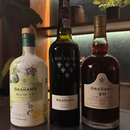 Taste Testing a Graham's Port Flight: Blend Nº5 White, Six Grapes Reserve, 20-Year Tawny