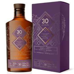 The Whisky Exchange's Founder Sukhinder Singh And La Maison du Whisky's Chief Thierry Benitah Celebrate 30 Year Friendship With 30 Year Old Imperial Single Malt