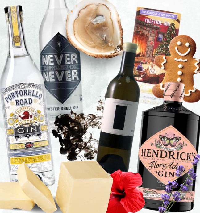 9 Unconventional Gins with Unique Botanicals & Ingredients To Try (We're Talking Butter Blocks and Squid Ink!)