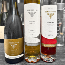 Tasting Every Varietal of Inniskillin Ice Wine: Sparkling Vidal, Riesling, Cabernet Franc