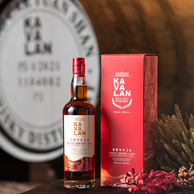 Kavalan Triple Sherry Cask, 40% ABV