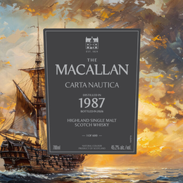 Macallan Pays Homage To Transatlantic Journeys Of Oak Casks With 1987 Carta Nautica
