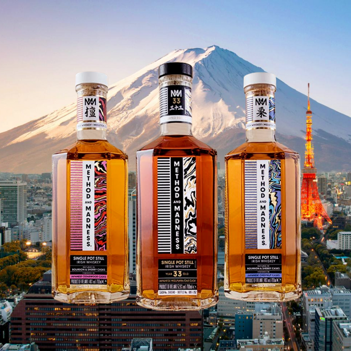 Method and Madness Japanese Trilogy - Mizunara, Japanese Chestnut and Japanese Cedarwood Cask