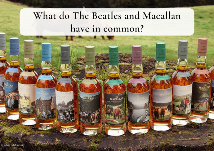 The Beatles’ Sgt Pepper’s Lonely Hearts Club Band Album Cover Designer Collaborates With Macallan To Release Limited 13-Bottle “1967” Collection