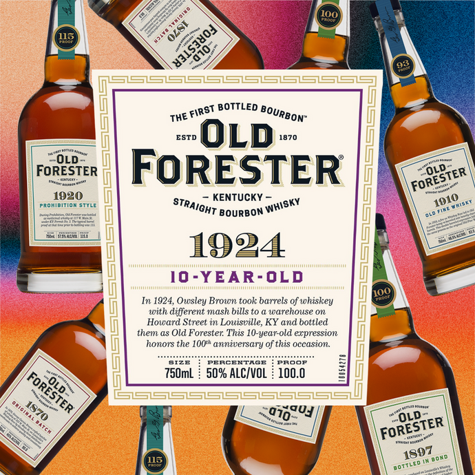 Old Forester Adds 1924 10 Year Old Expression To Popular Whiskey Row Series