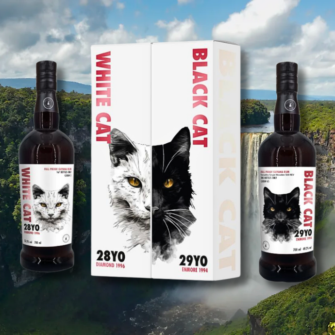 Precious Liquors Presents A Pair Of Guyana Cats: Diamond 1996 & Enmore 1994