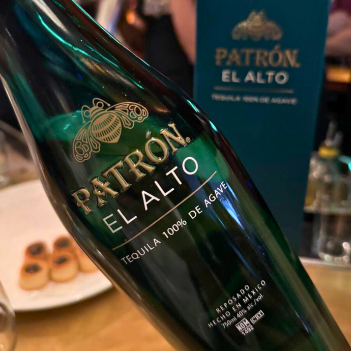 Taste Testing The Patron El Alto Tequila