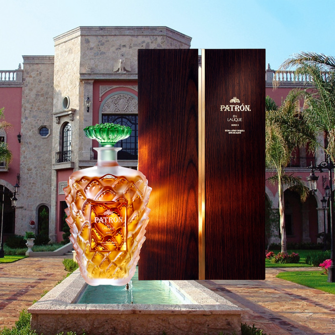 Patrón en Lalique: Serie 3 Released In Celebration Of Weber Blue Agave Origins