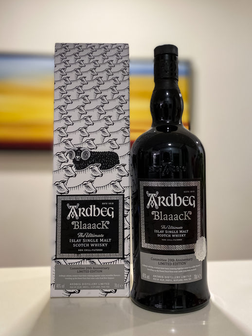 Ardbeg BlaaacK, Ardbeg Day Committee 20th Anniversary, 46%, OB, NAS, 2020