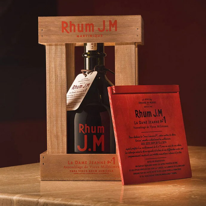 Rhum JM Revives First La Dame Jeanne Cask Strength Cuvee