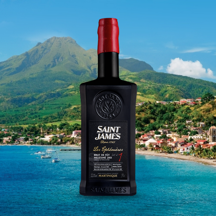 Saint James Launches "Les Ephemeres" Series of Vintage Cask Strength Martinique Rhum