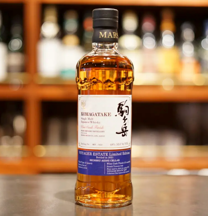 Single Malt Komagatake VOYAGER ESTATE wine cask finish bottled in 2021