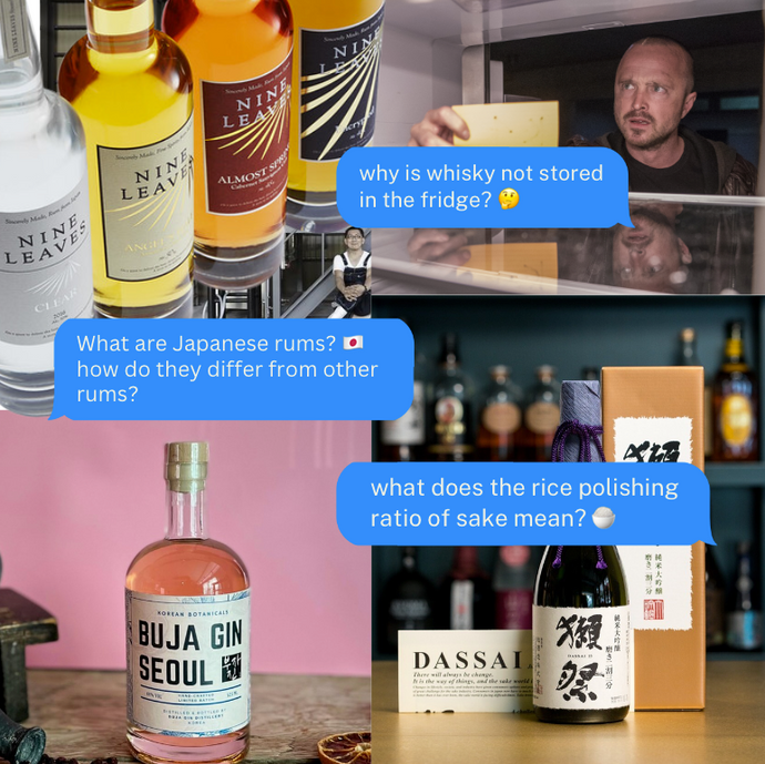 Spin the Bottle: Whisky in the fridge? Japanese rum? Gin baskets? And more!