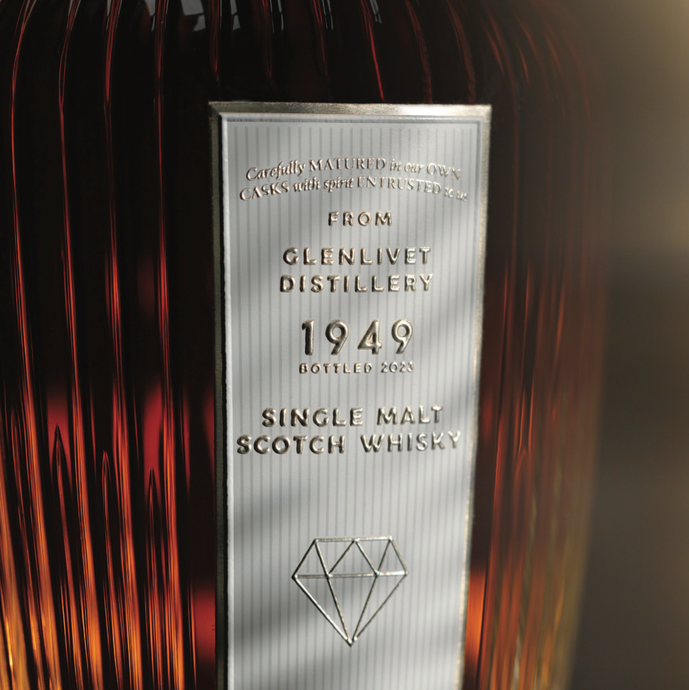 G&M Bottles 74 Year Old 1949 Glenlivet Single Malt Private Collection