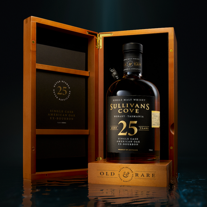Sullivans Cove Unveils 25 Year Old Whisky, Australia's Oldest Single Malt Whisky Ever Bottled