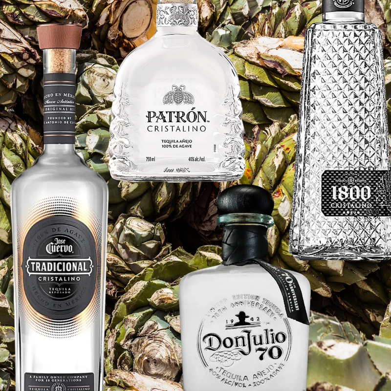 Taste Testing & Ranking Cristalino’s From The Four Most Popular Tequilas - Who Wins? Don Julio 70 Cristalino, Patron Cristalino, Jose Cuervo Tradicional Cristalino Or 1800 Cristalino?